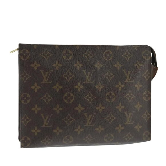 LOUIS VUITTON Monogram Poche Toilette 26 Pouch M47542 LV Auth 106708 - Picture 1 of 16